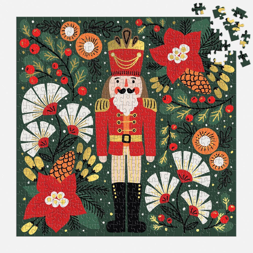 Galison | 500 Pieces | Merry Nutcracker