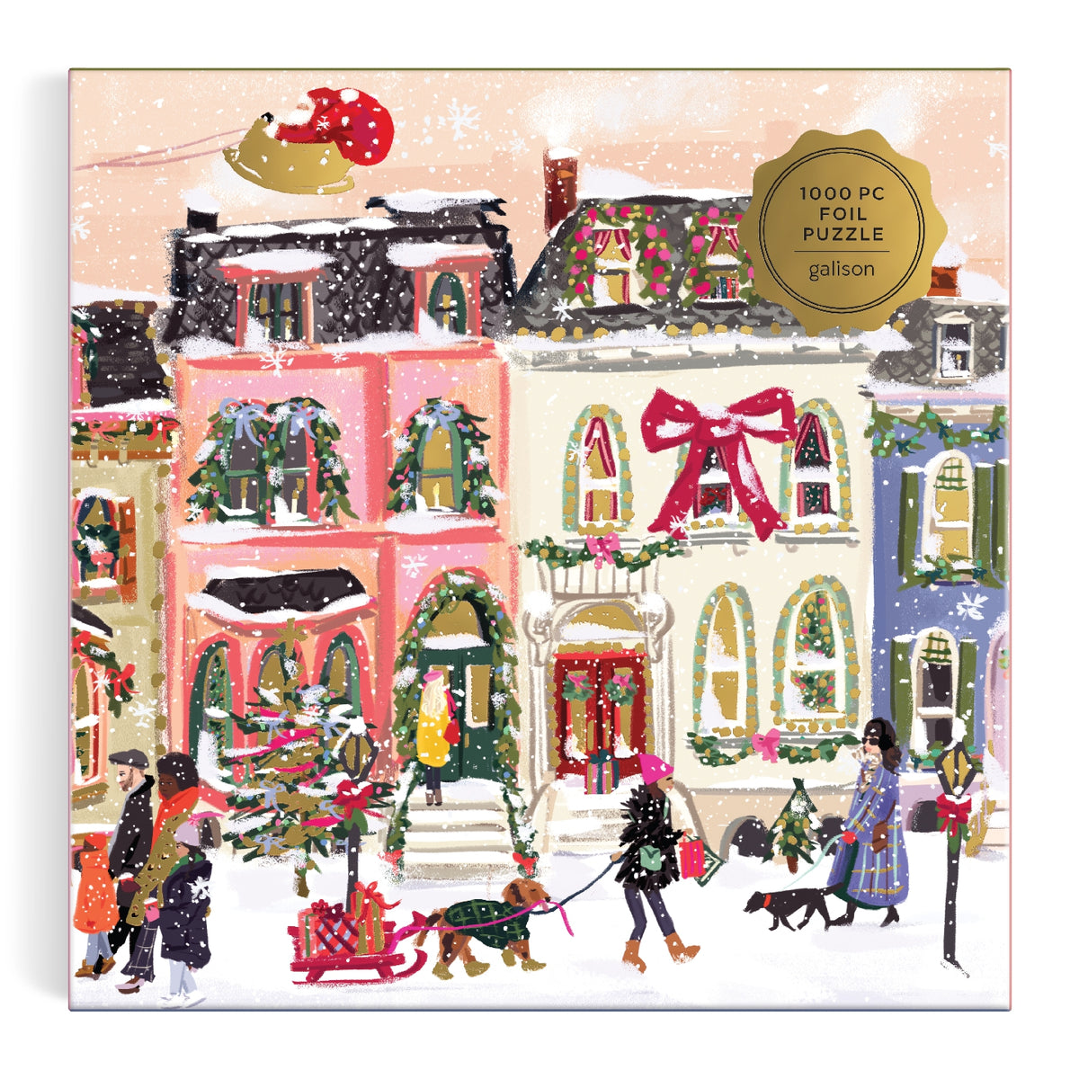 Galison | 1000 Pieces | Snowfall on Main Street