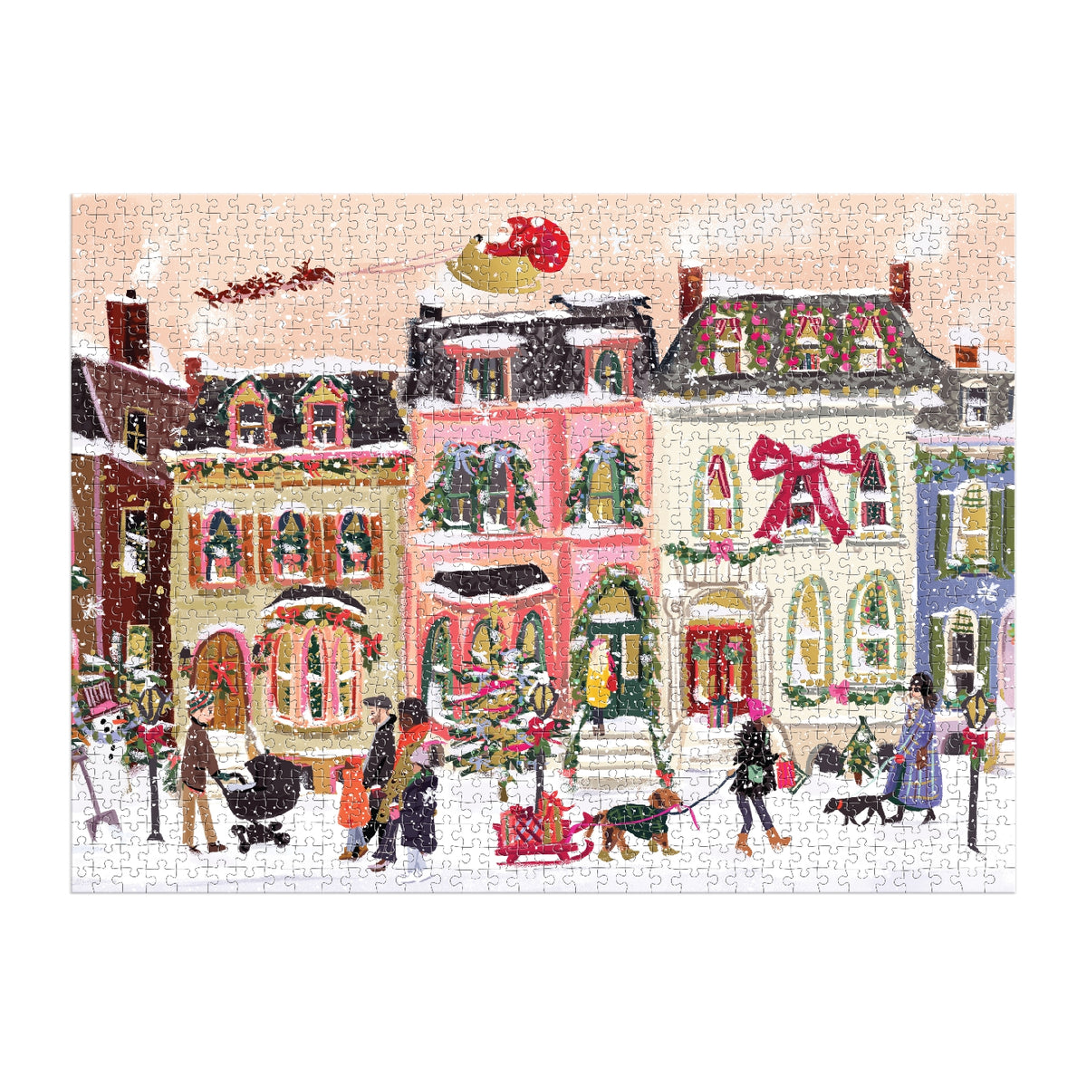 Galison | 1000 Pieces | Snowfall on Main Street