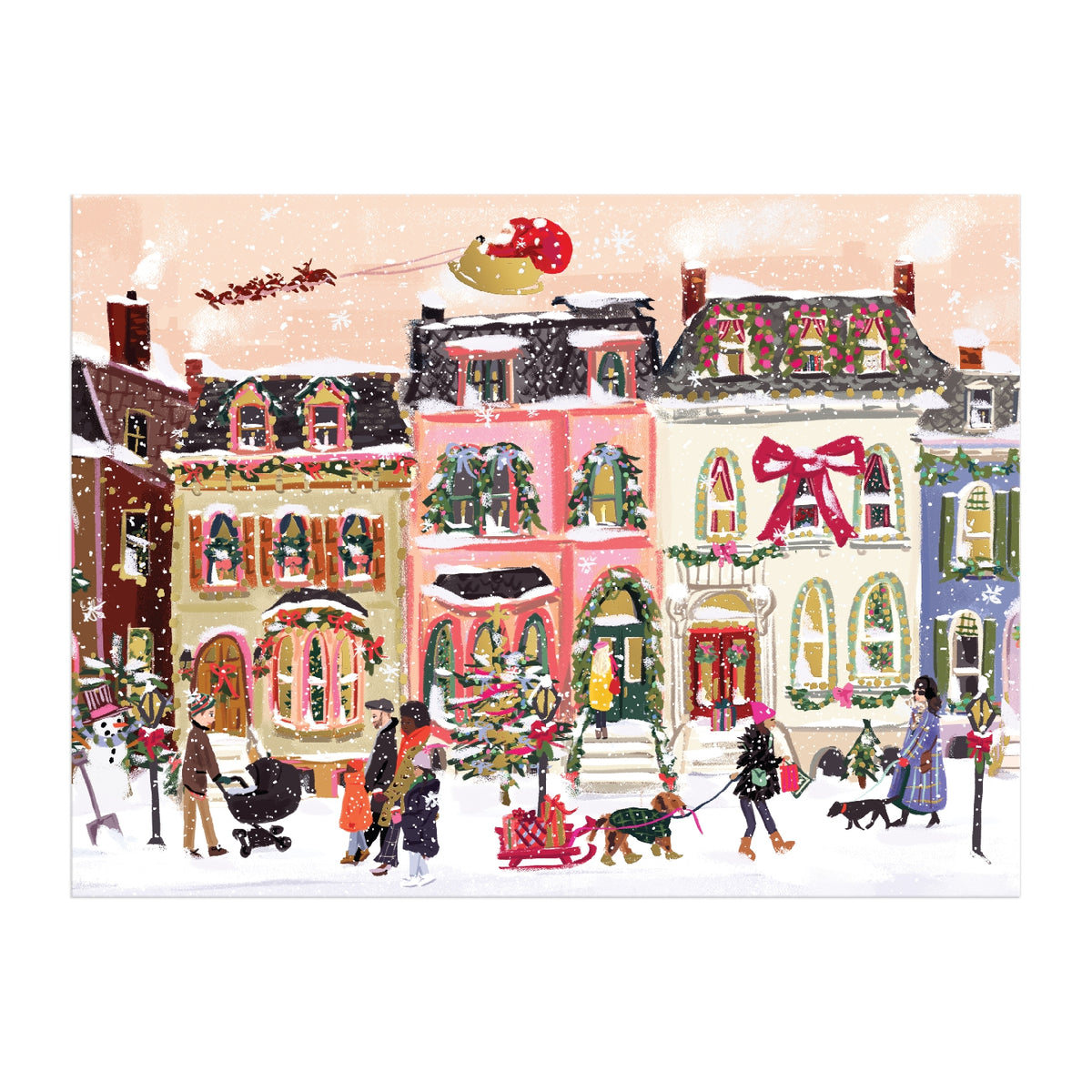 Galison | 1000 Pieces | Snowfall on Main Street