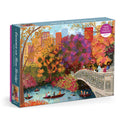 Galison | 1000 Pieces | Autumn on Bow Bridge Puzzle