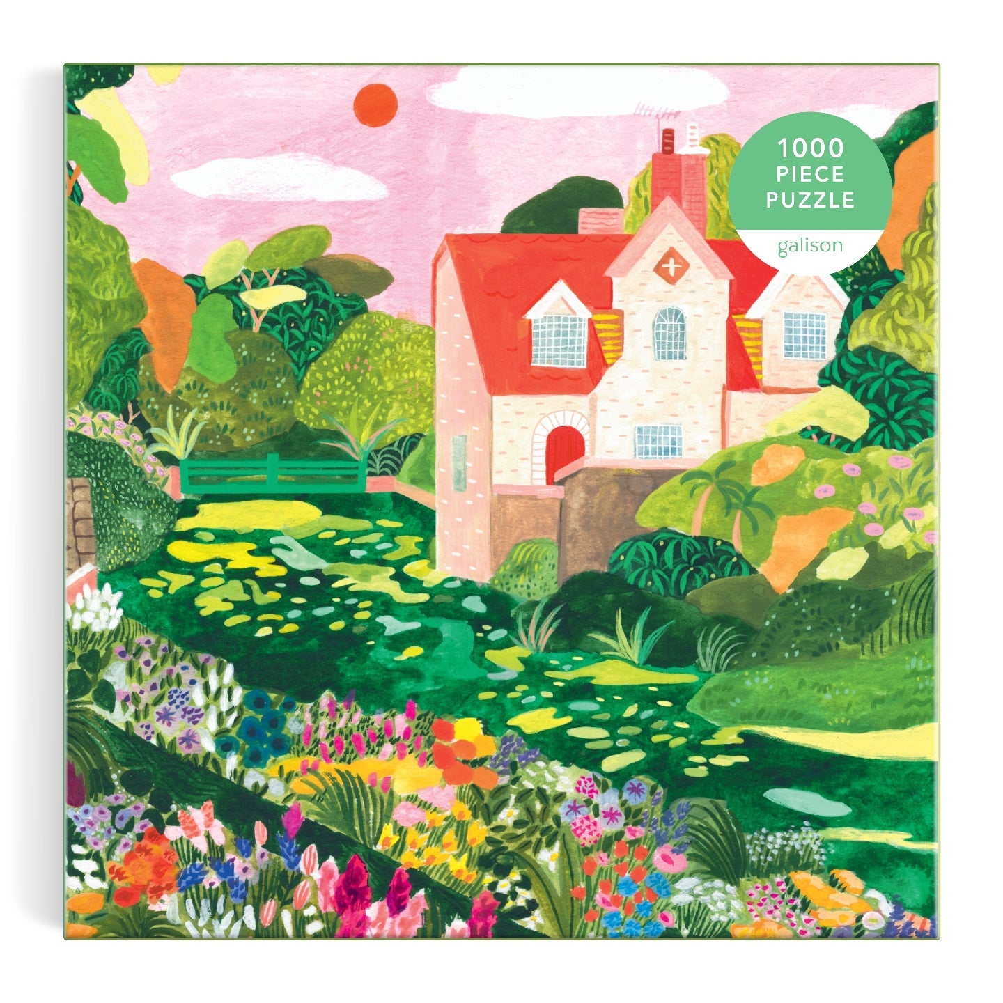 Galison | 1000 Pieces | Blooming Meadow Puzzle