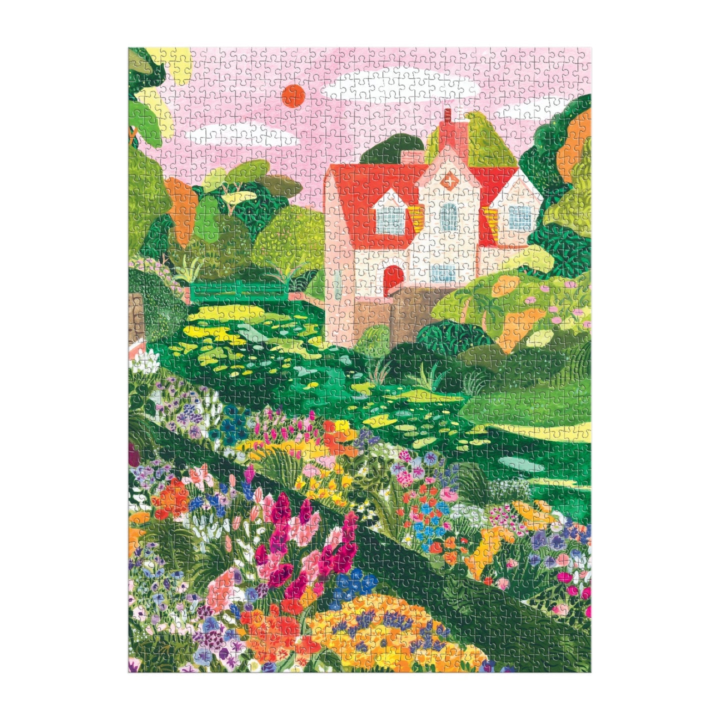 Galison | 1000 Pieces | Blooming Meadow Puzzle