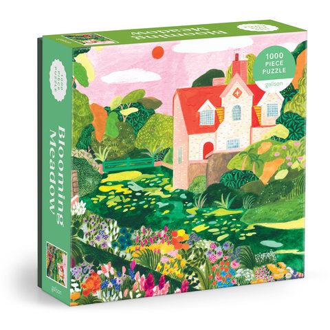 Galison | 1000 Pieces | Blooming Meadow Puzzle