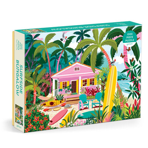 Galison | 1000 Pieces | Surfside Bungalow Puzzle