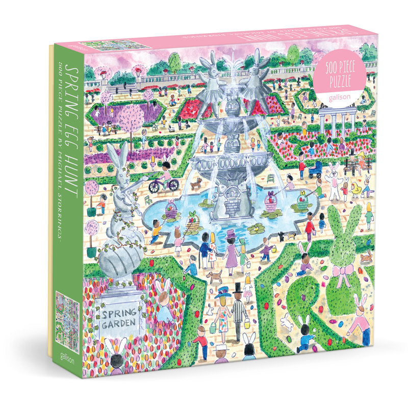 Galison | 500 Pieces | Spring Egg Hunt Puzzle