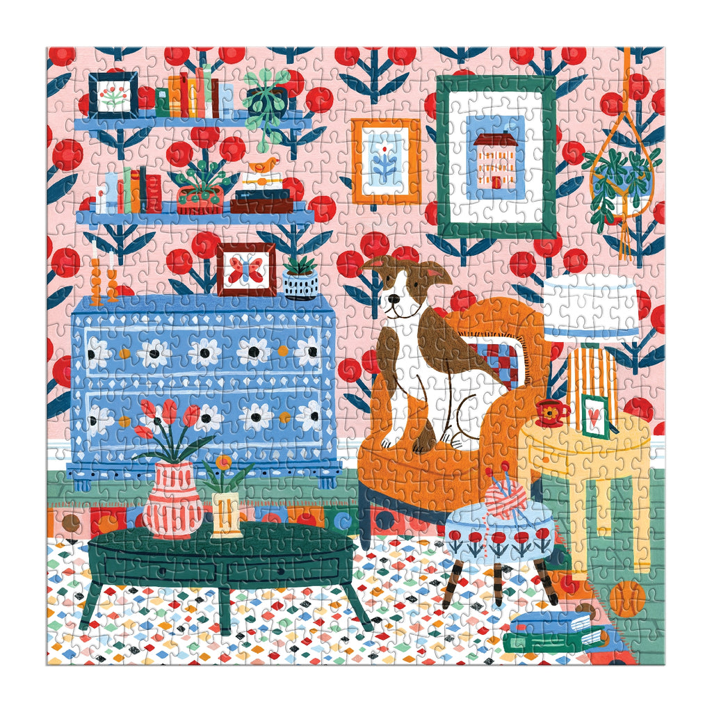 Galison | 500 Pieces | Pattern & Petal Puzzle