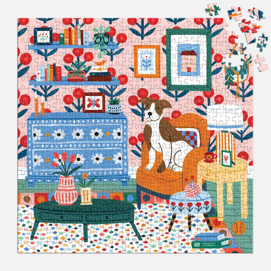 Galison | 500 Pieces | Pattern & Petal Puzzle