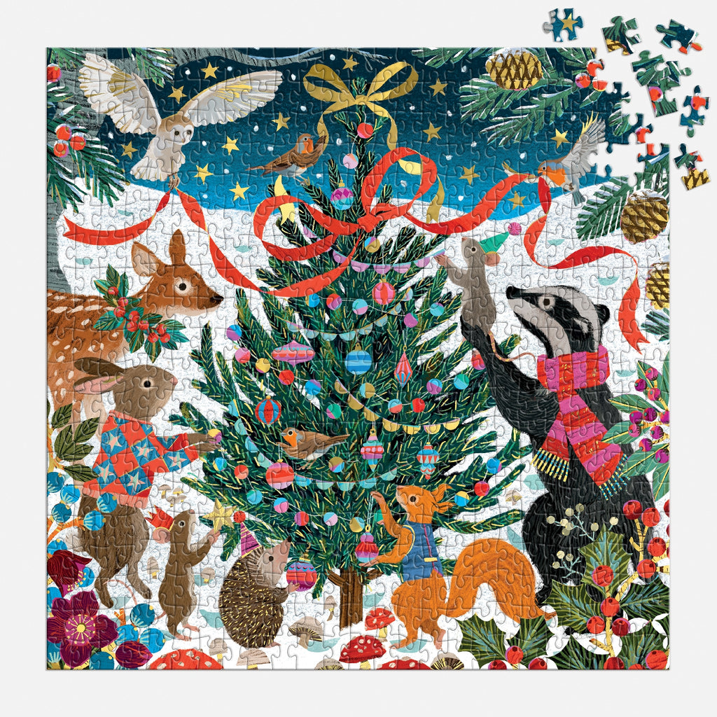 Galison | 500 Pieces | Woodland Merrymakers