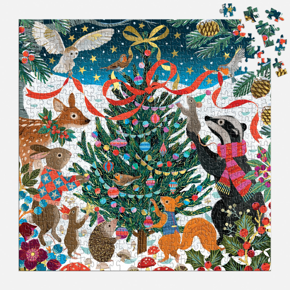Galison | 500 Pieces | Woodland Merrymakers