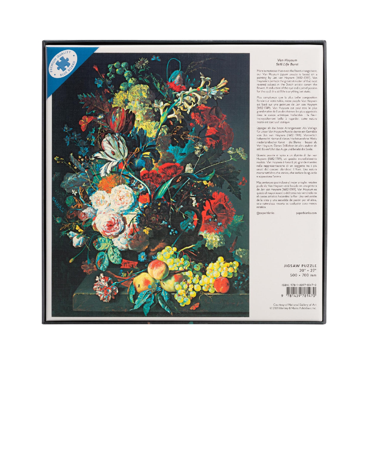 Paperblanks | 1000 Pieces | Van Huysum Still Life Burst