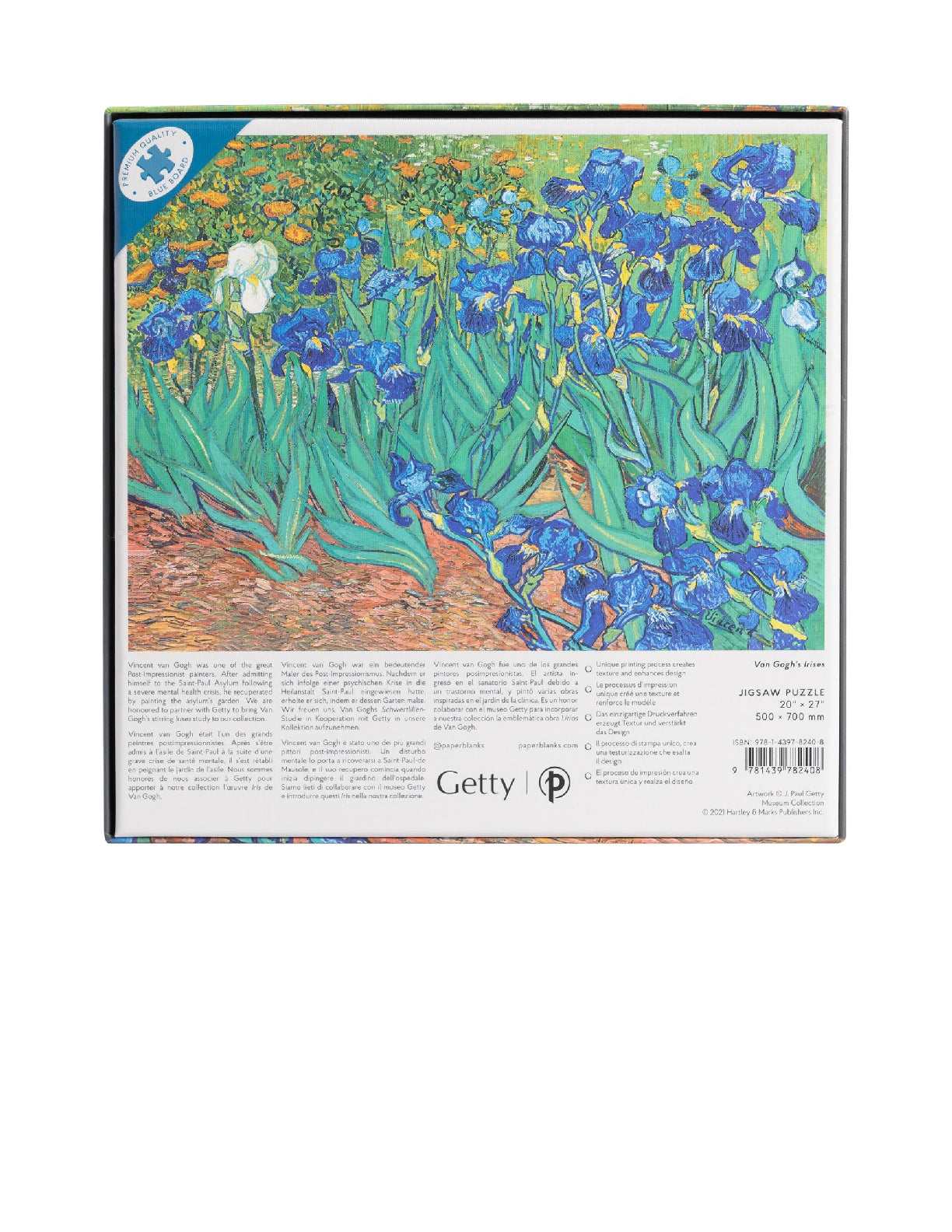 Paperblanks | 1000 Pieces | Van Gogh Irises
