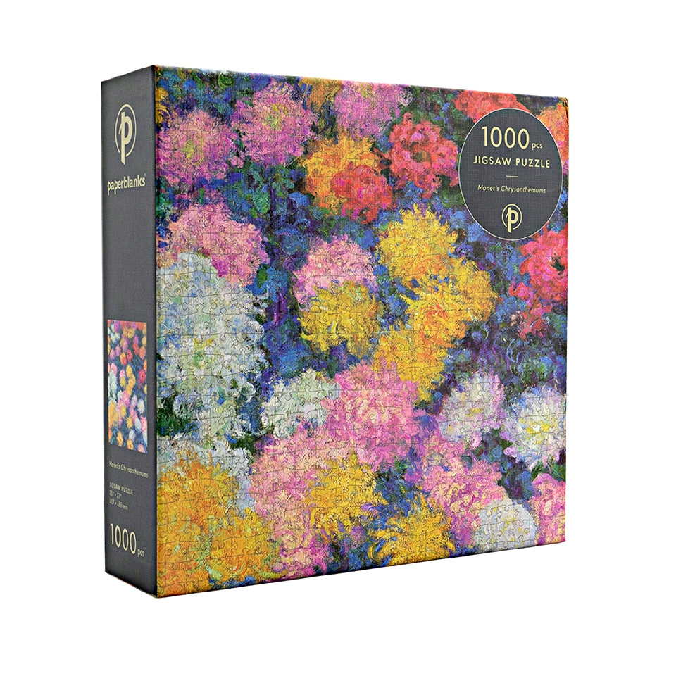 Paperblanks | 1000 Pieces | Monet Chrysanthemums
