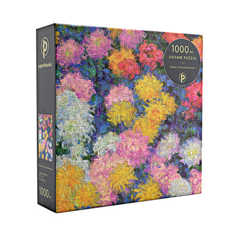 Paperblanks | 1000 Pieces | Monet Chrysanthemums