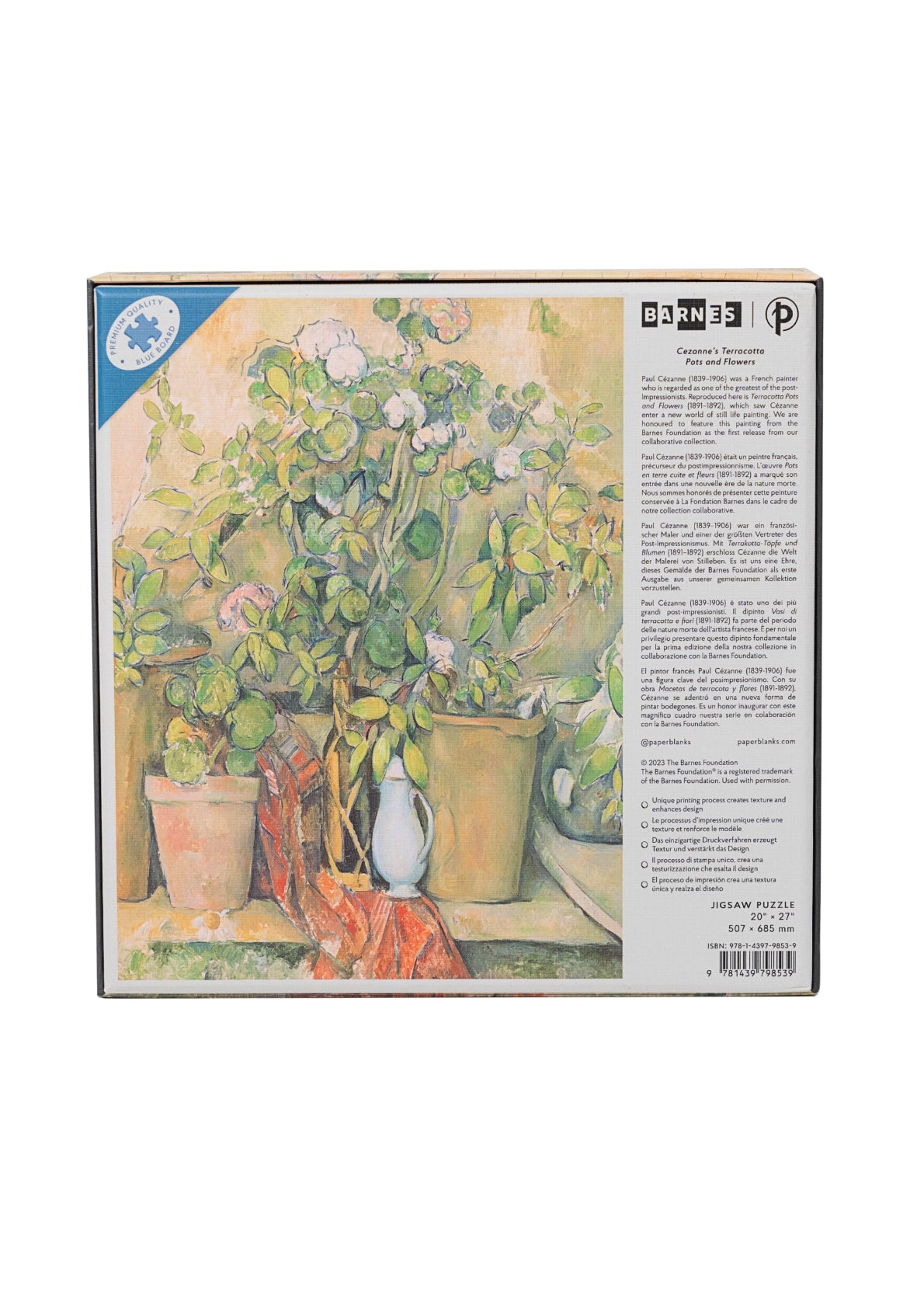Paperblanks | 1000 Pieces | Cezanne's Terracotta Pots and Flowers
