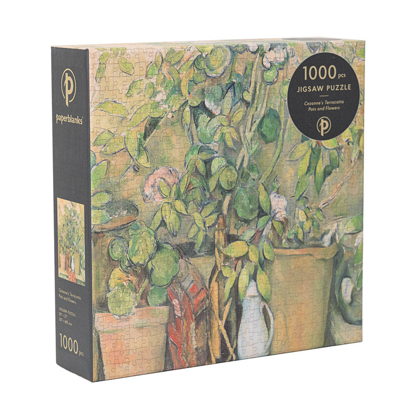Paperblanks | 1000 Pieces | Cezanne's Terracotta Pots and Flowers