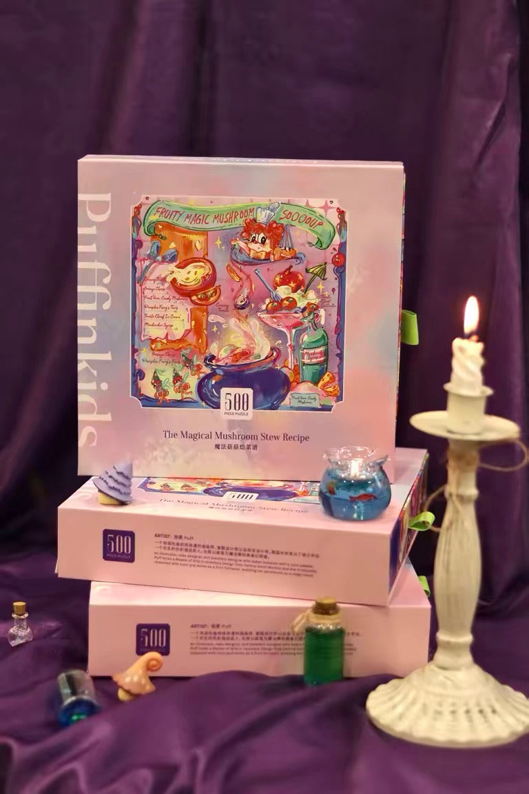 PuffinKids | 500Pieces |The Magical Mushroom Stew Recipe