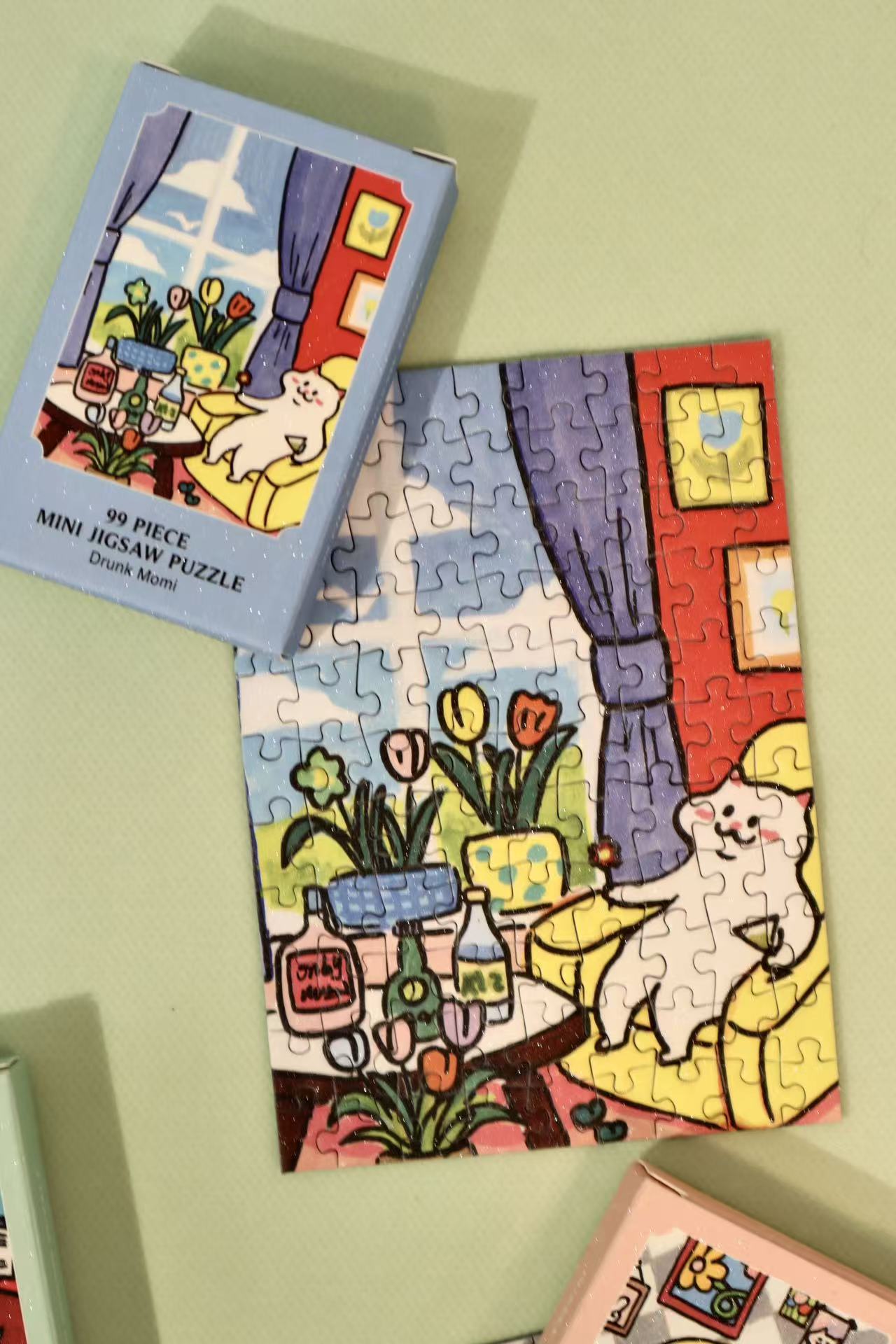 PuffinKids | Puzzle Set| Drunk Momi