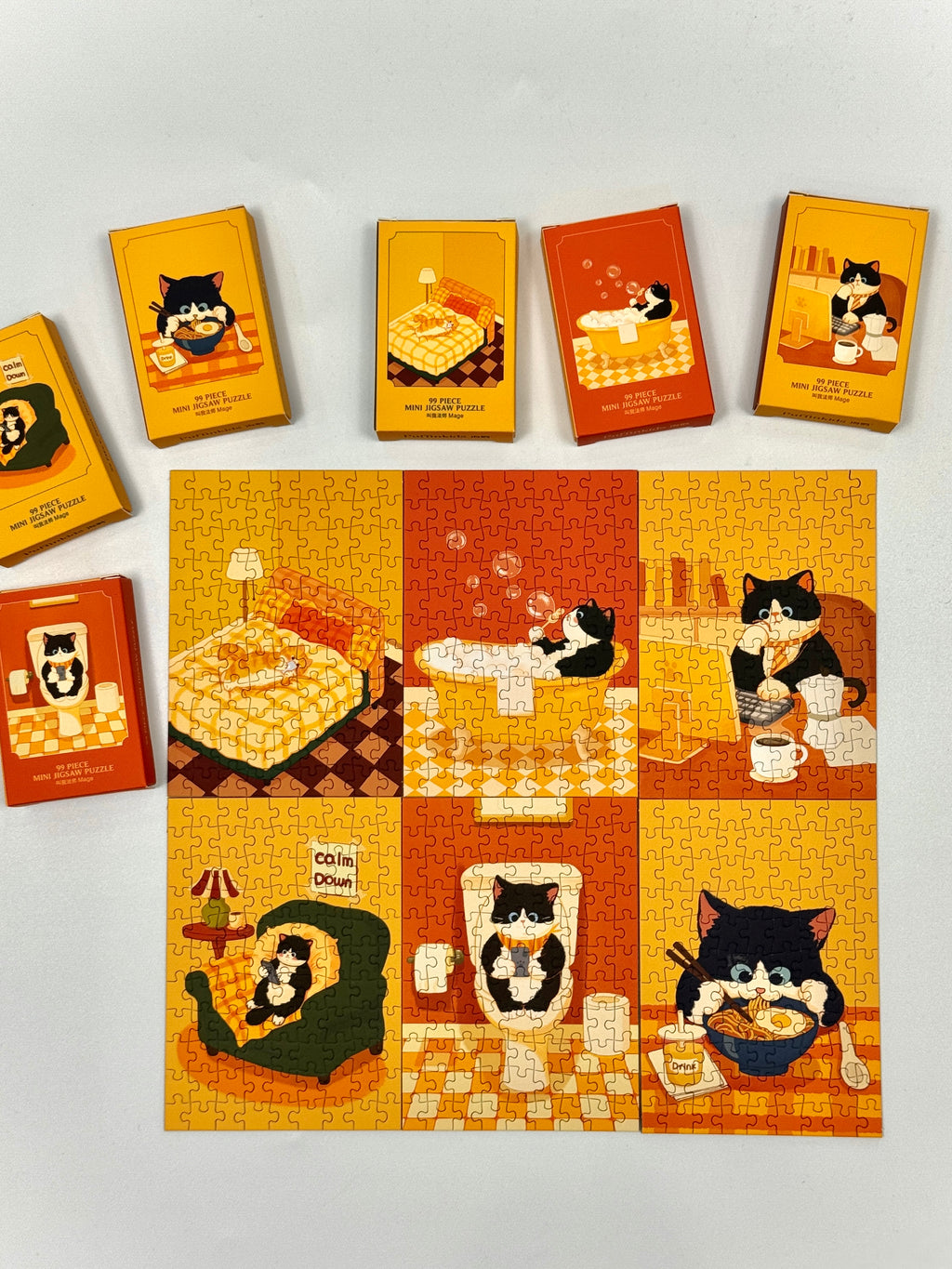 PuffinKids | Puzzle Set| Cat’s Day