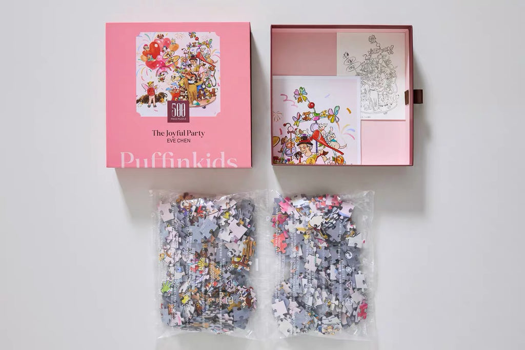PuffinKids | 500Pieces |The Joyful Party
