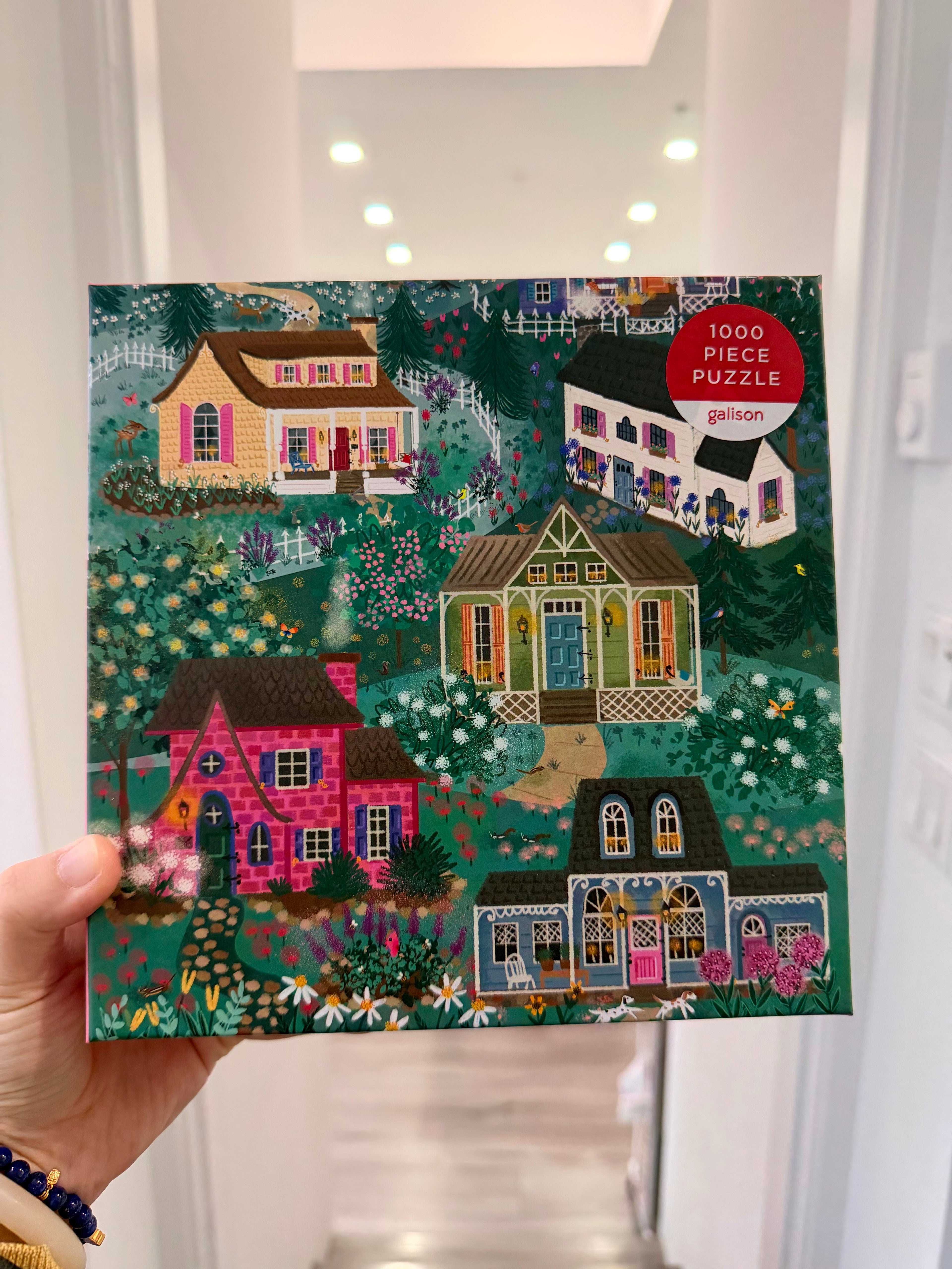 Galison | 1000 Pieces | The Cottage Hills Puzzle