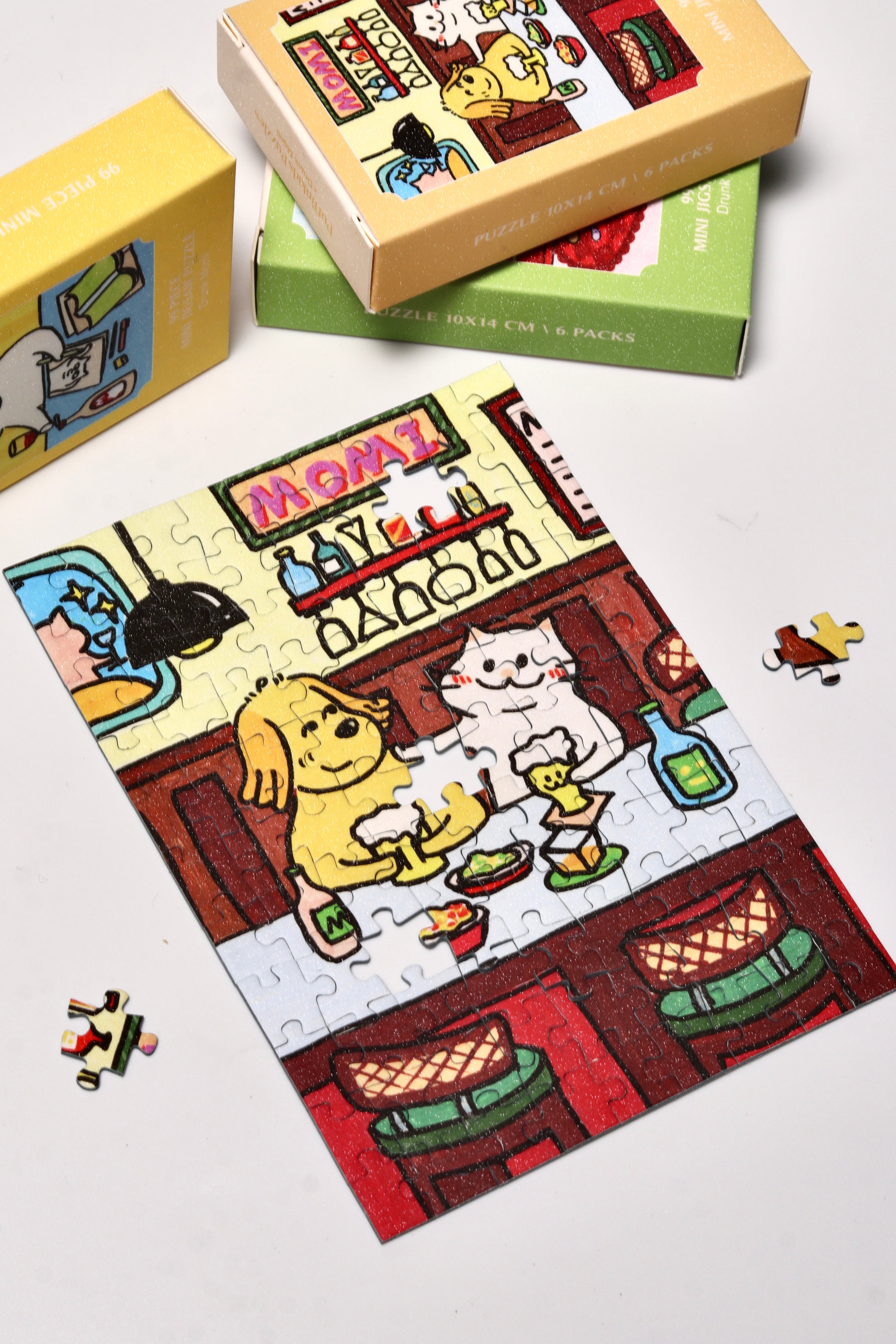 PuffinKids | Puzzle Set| Drunk Momi2