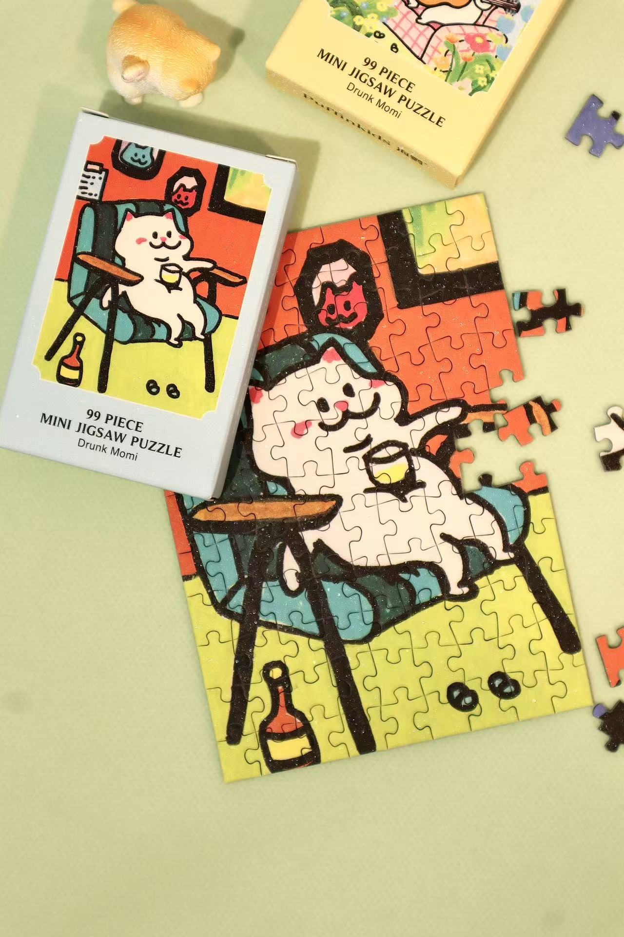 PuffinKids | Puzzle Set| Drunk Momi
