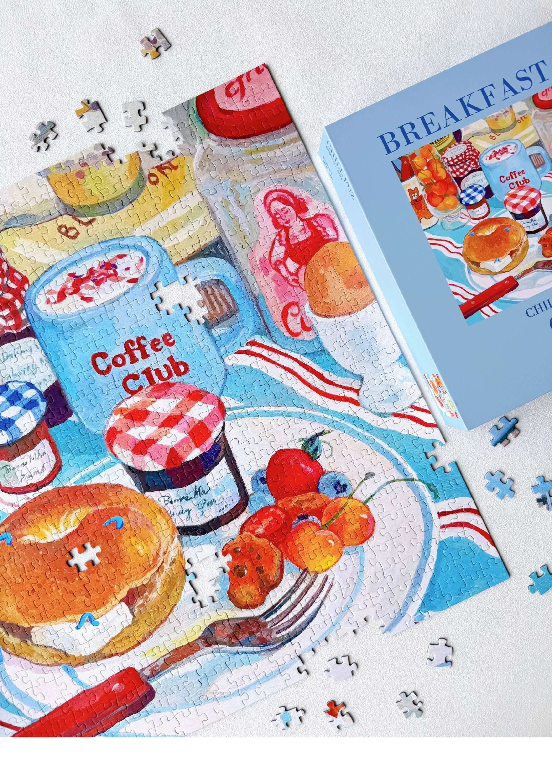 Chill Puz | 650 Pieces | Breakfast