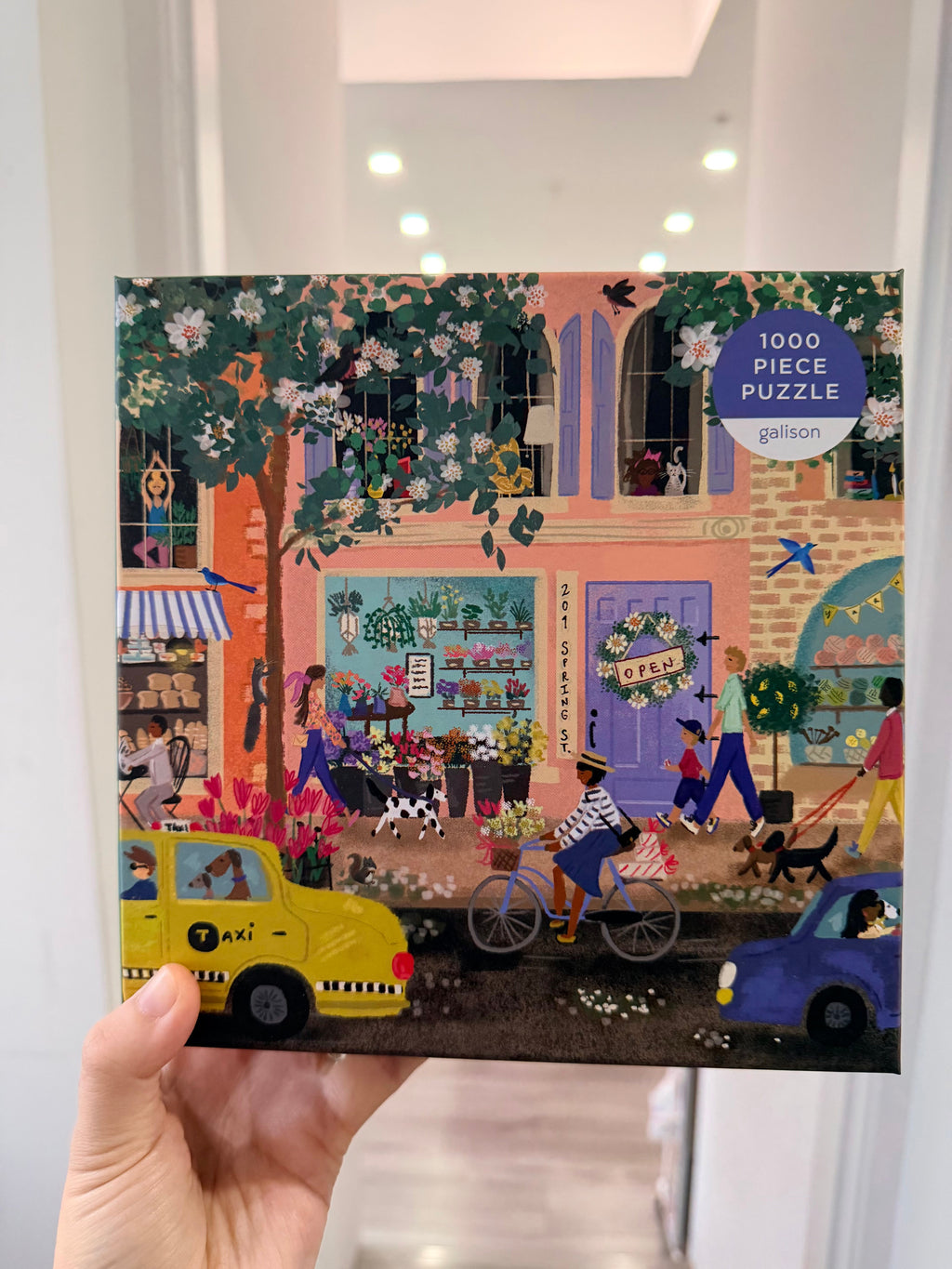 Galison | 1000 Pieces | Spring Street Puzzle