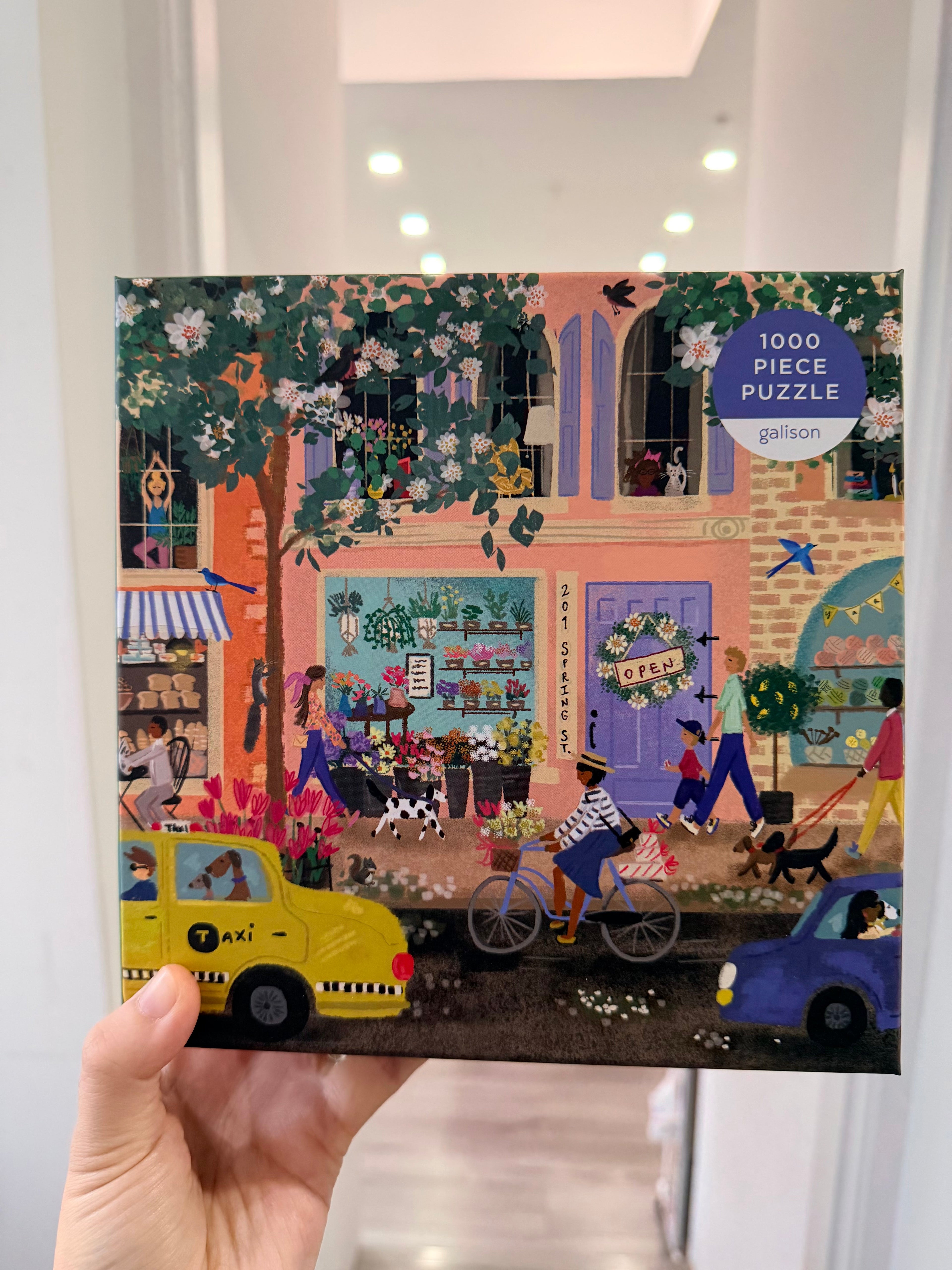 Galison | 1000 Pieces | Spring Street Puzzle