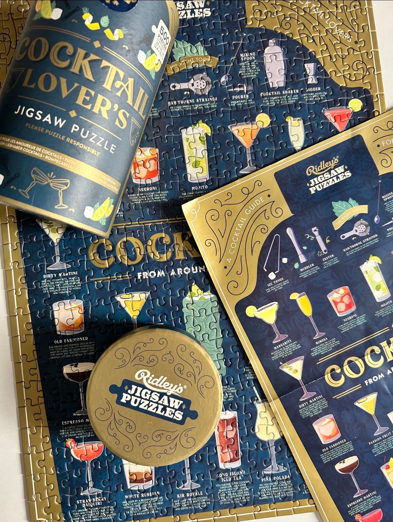 Ridley’s | 500 Piece |Cocktail Lover’s