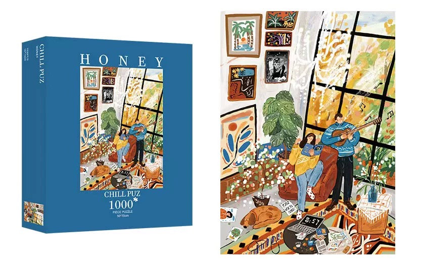 Chill Puz | 1000 Pieces | Honey