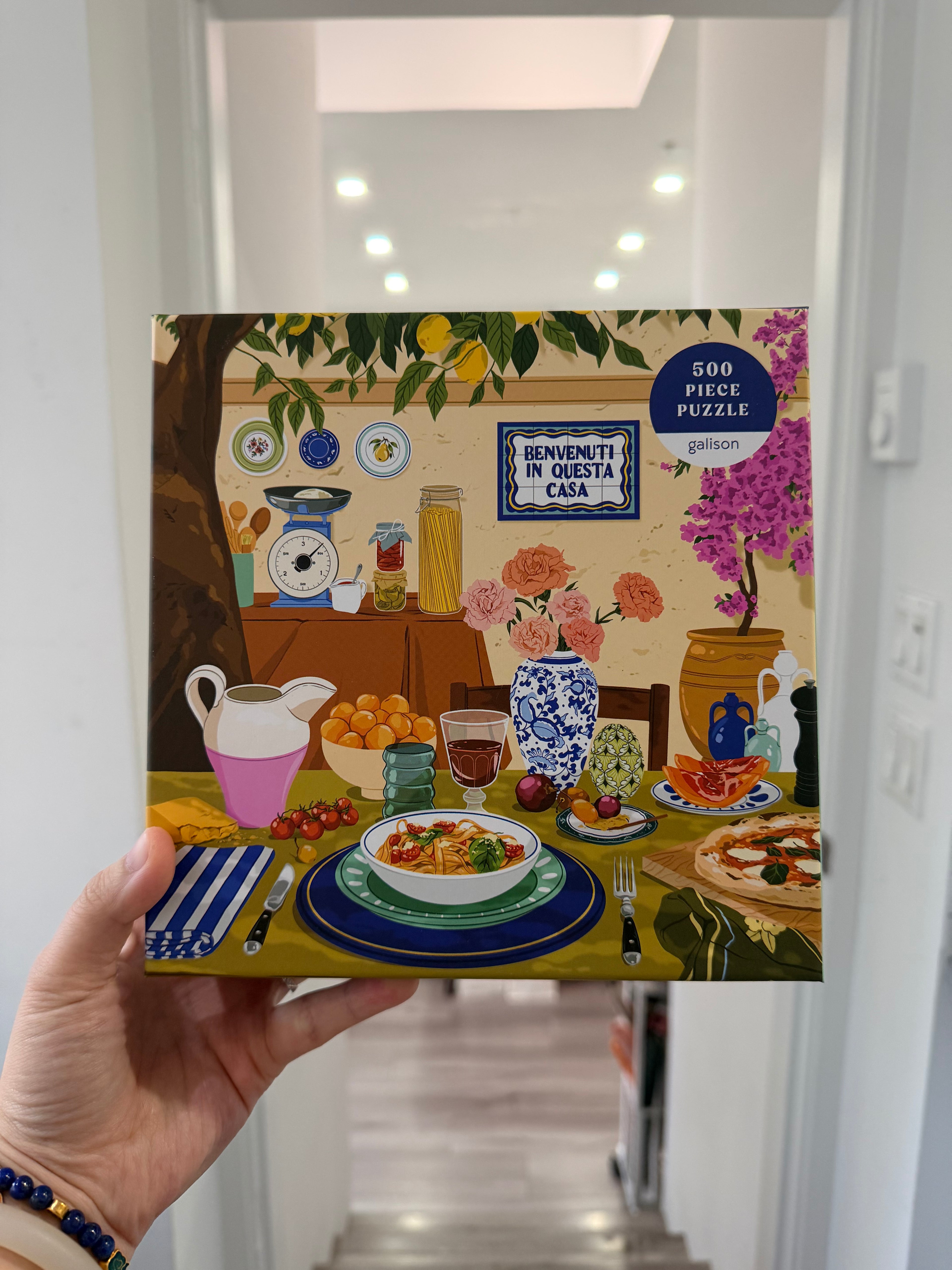 Galison | 500 Pieces | Tuscan Afternoon Puzzle