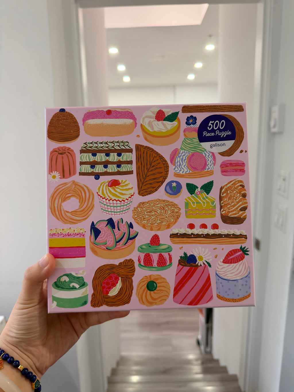 Galison | 500 Pieces | Sweet Confections Puzzle