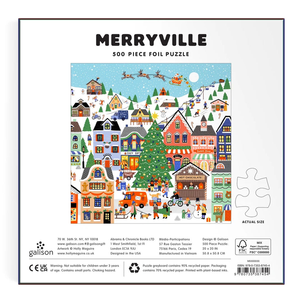Galison | 500 Pieces | Merryville