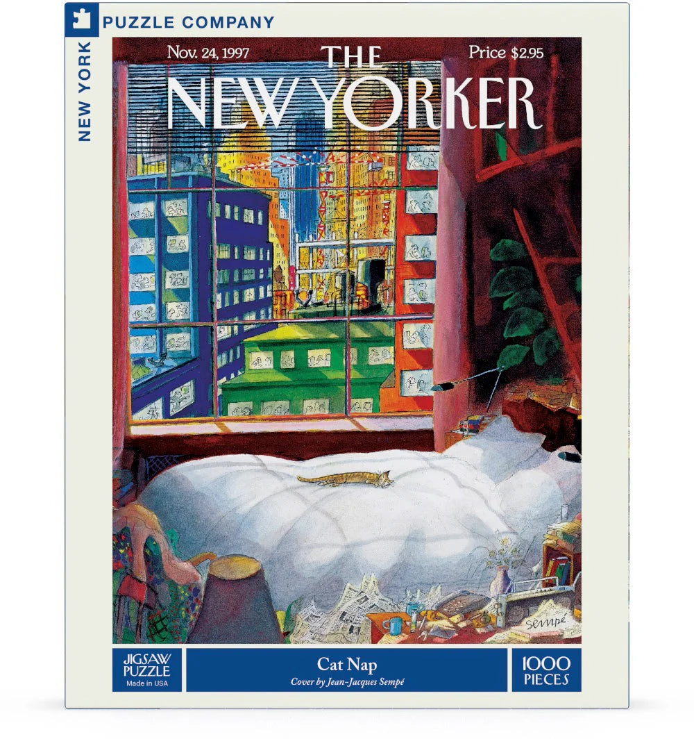 New York Puzzle | 1000 Pieces | Cat Nap
