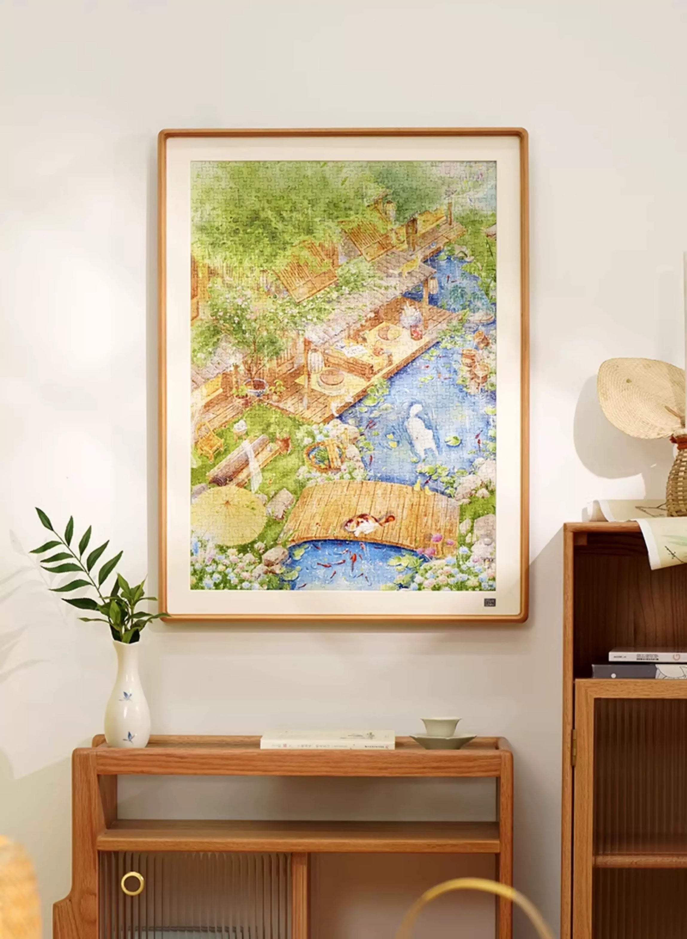 TOI | 1000 Pieces | Summer in Courtyard 国风小院夏-小荷微雨