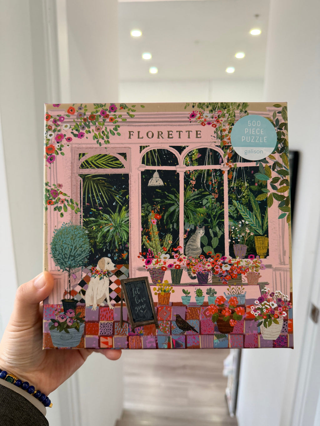 Galison | 500 Pieces | Florette Puzzle