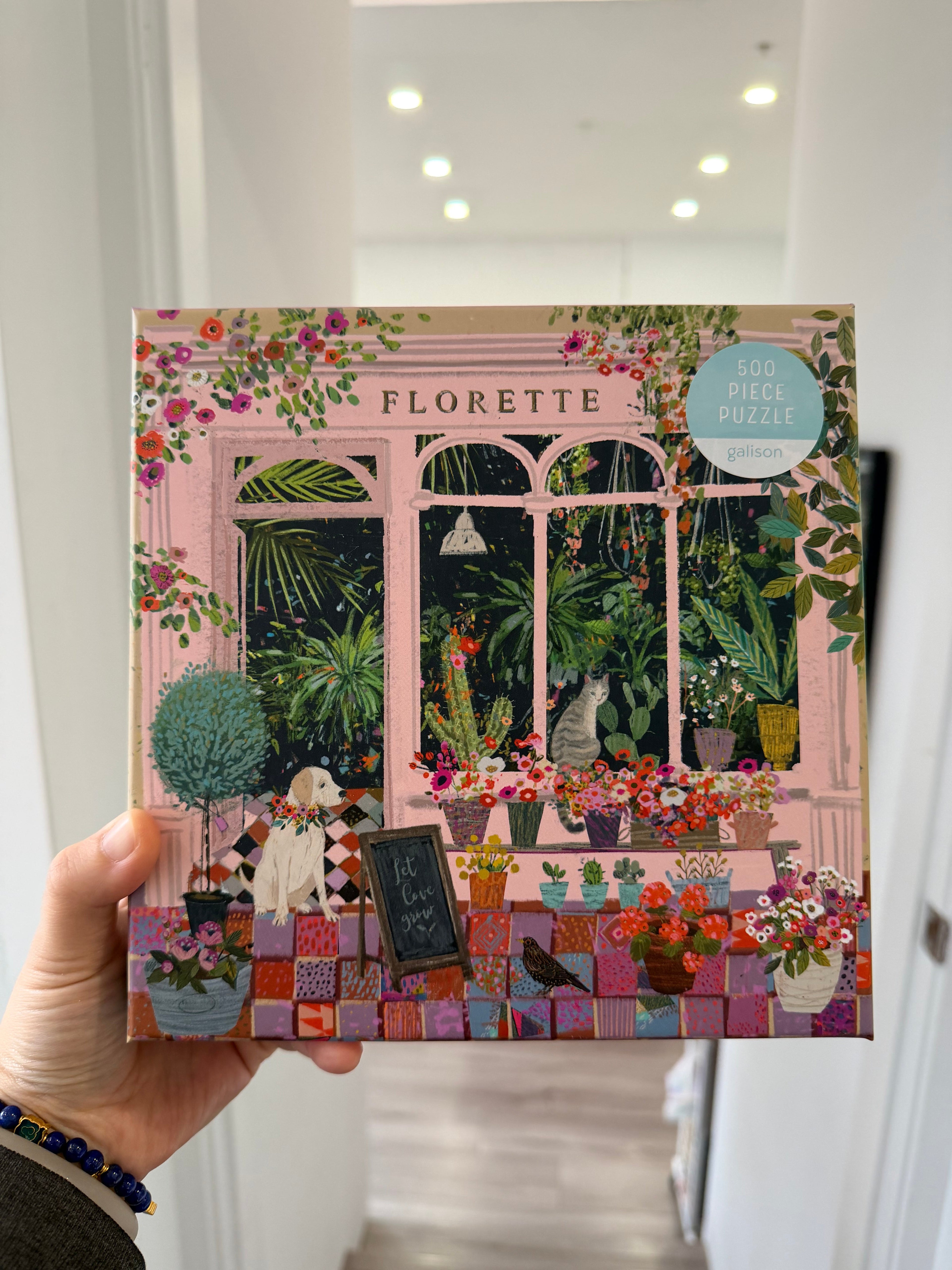 Galison | 500 Pieces | Florette Puzzle