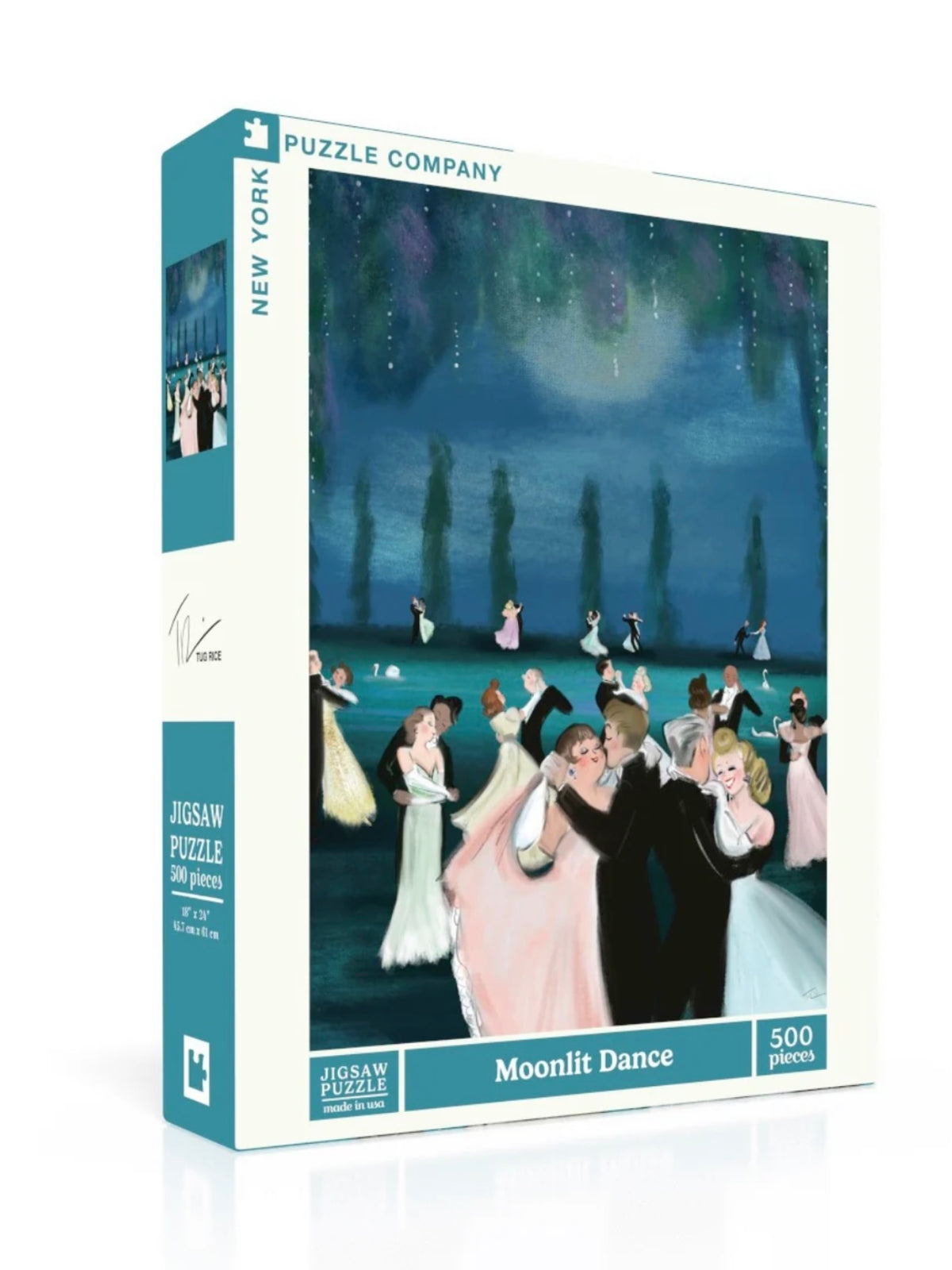 New York Puzzle | 500 Pieces | Moonlit Dance