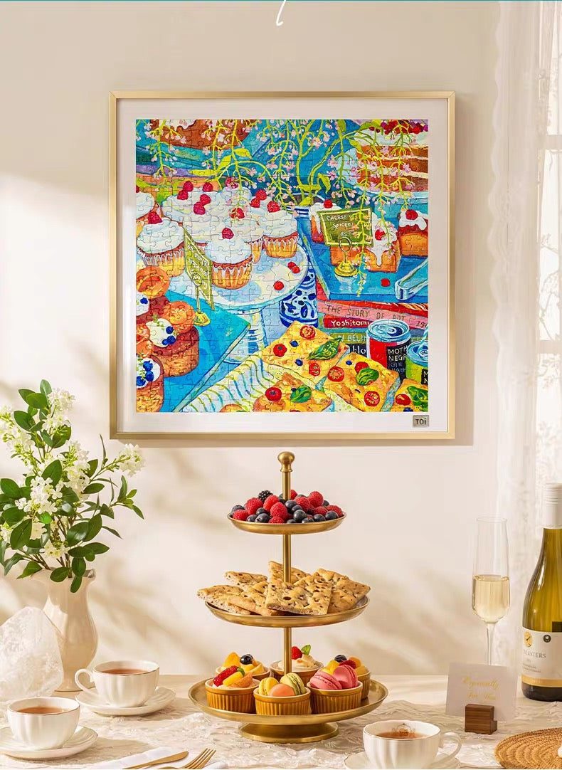 TOI | 300 Pieces |Clerodendrum Wallichii and Cupcake 垂丝茉莉小蛋糕