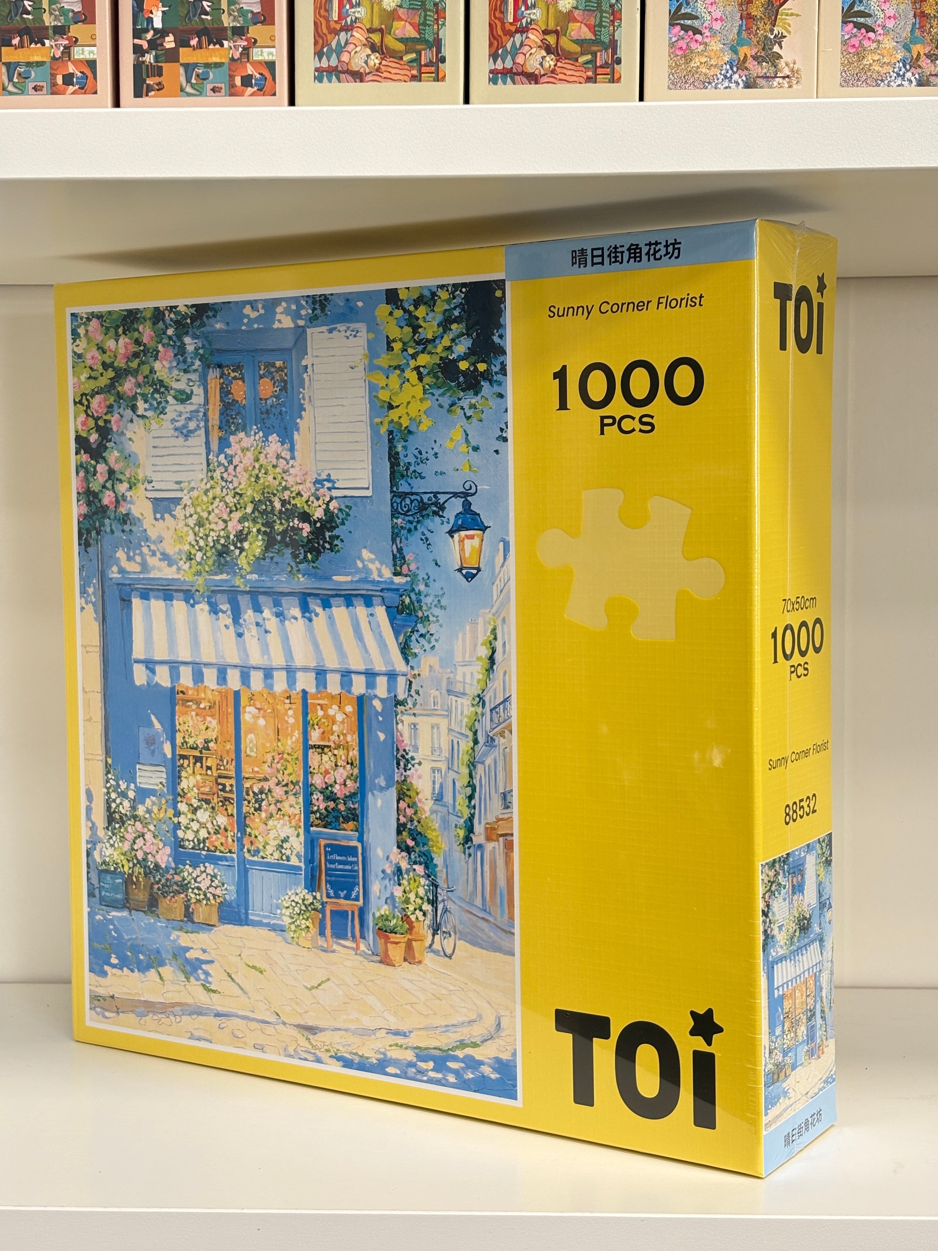 TOI | 1000 Pieces | Sunny Corner Florist晴日街角花坊