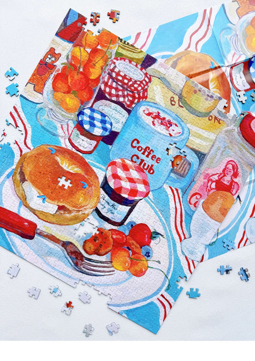 Chill Puz | 650 Pieces | Breakfast