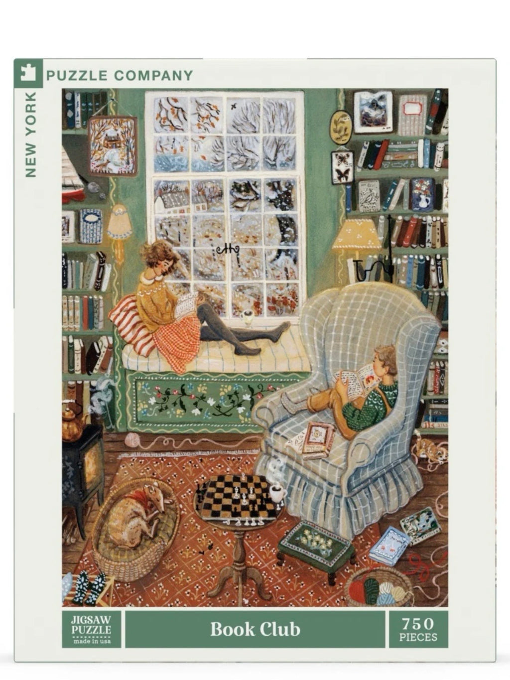 New York Puzzle | 750 Pieces | Book Club