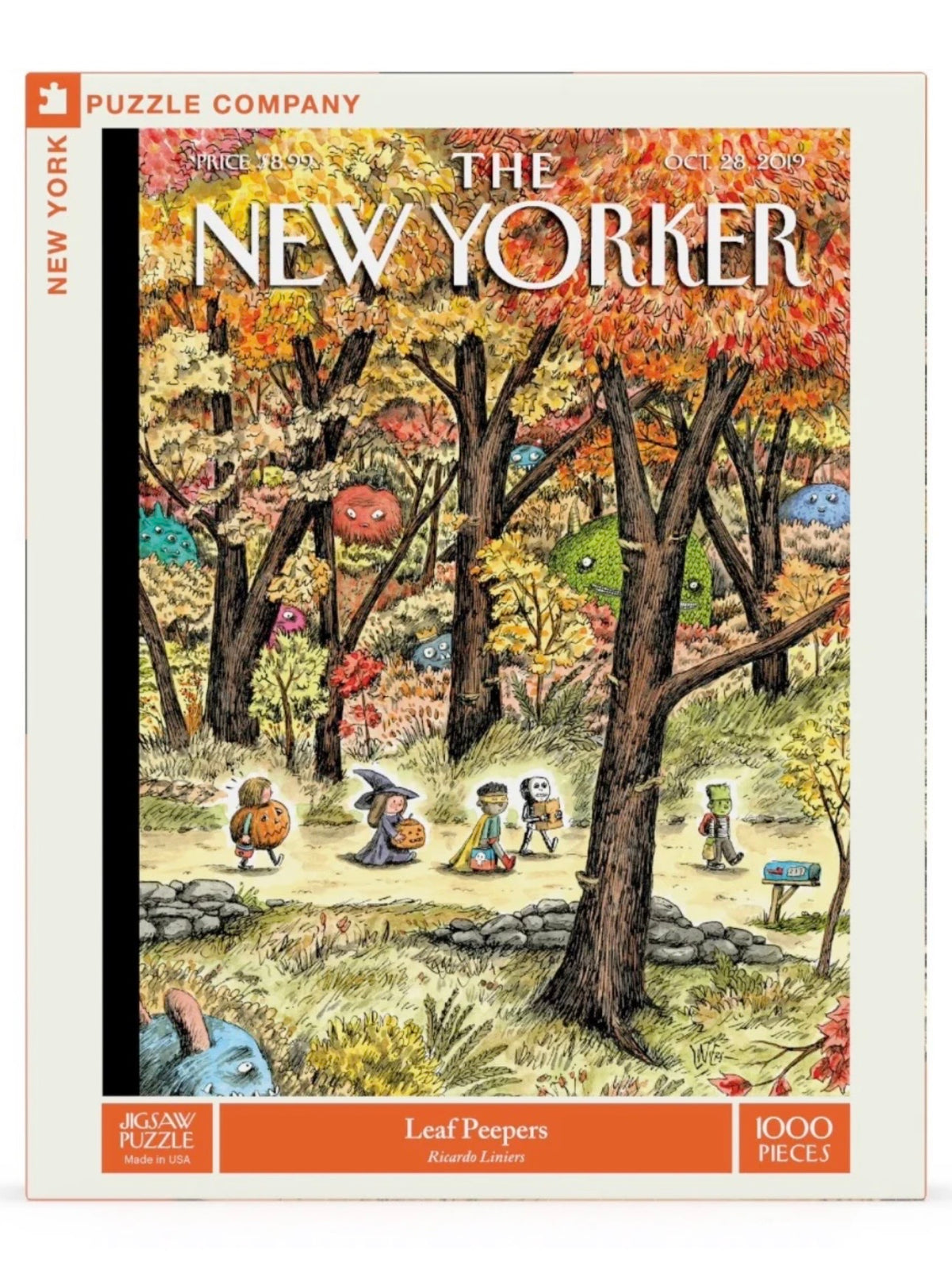 New York Puzzle | 1000 Pieces | Leaf Peepers