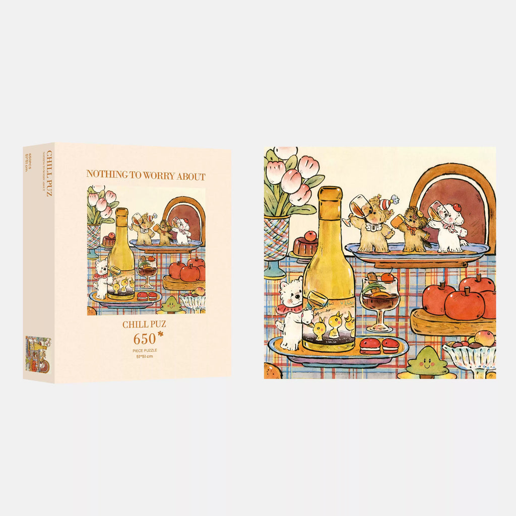 Chill Puz | 650 Pieces | Nothing To Worry About
