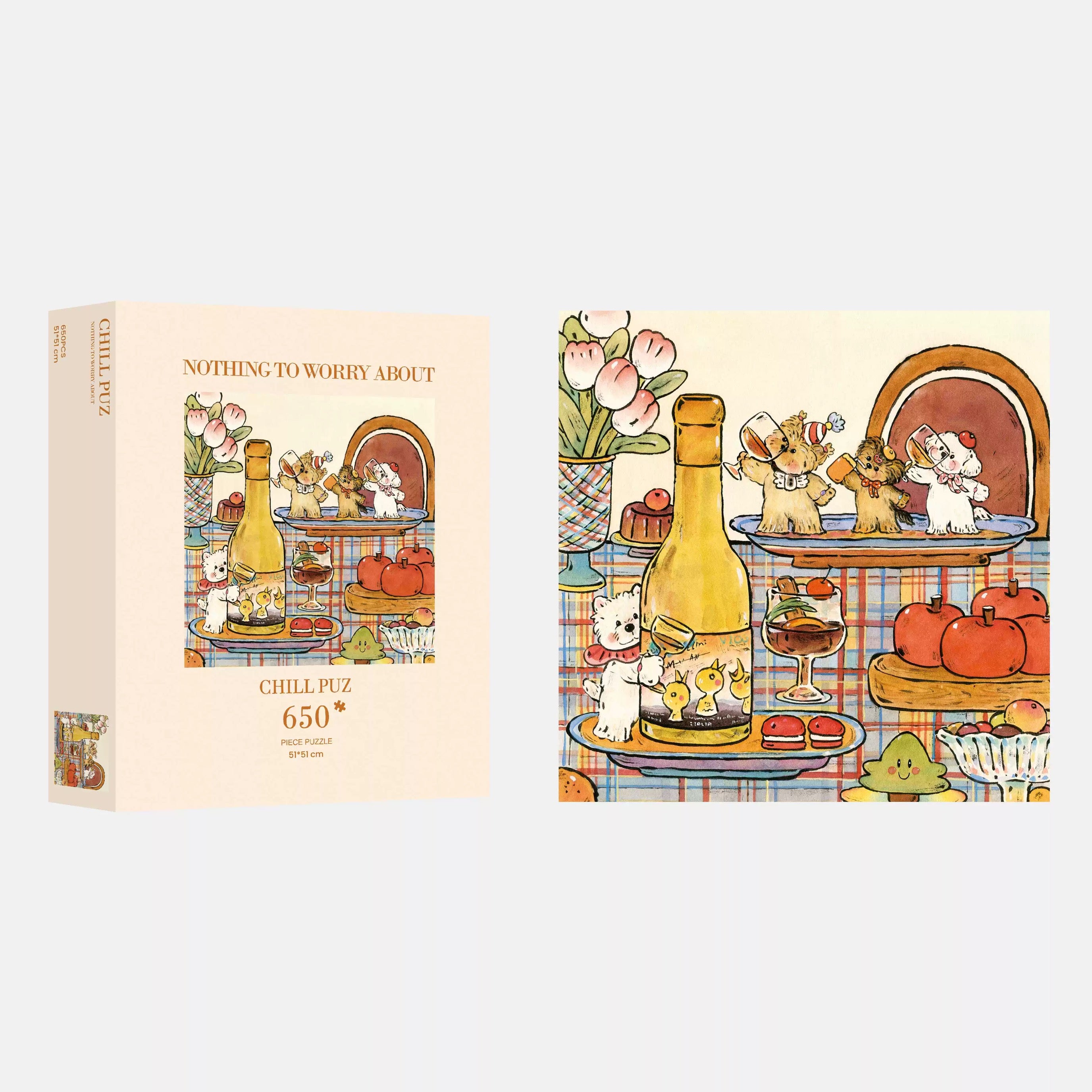 Chill Puz | 650 Pieces | Nothing To Worry About