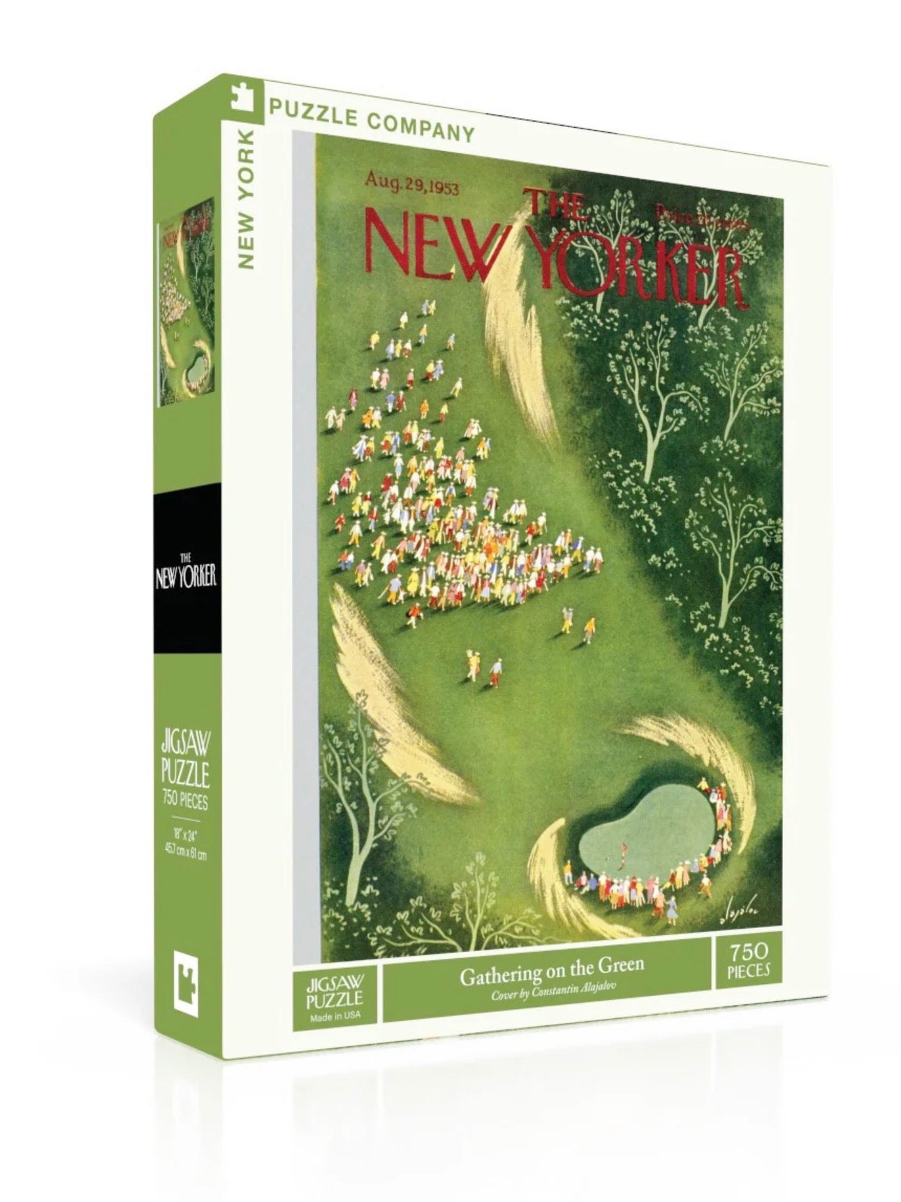 New York Puzzle | 750 Pieces | Gathering On The Green