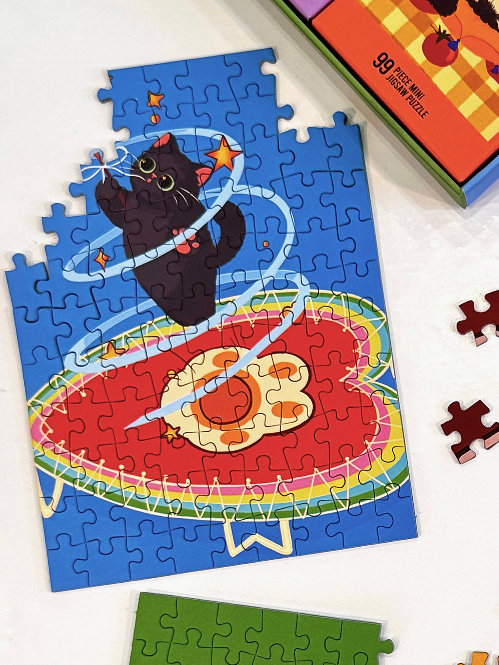 PuffinKids | Puzzle Set | Glowing Cat Ball