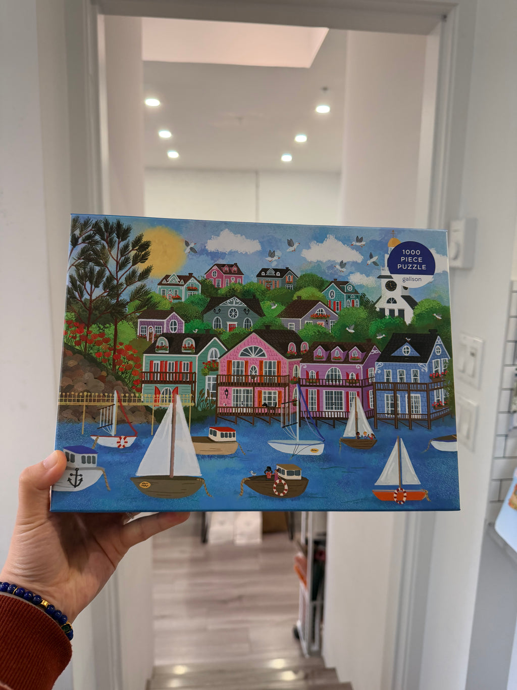 Galison | 1000 Pieces | Harbor by the Sea Puzzle